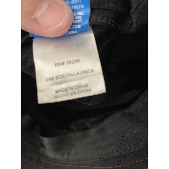 Hot Wheels Kids Bucket Hat Skull Studded Trim 2012 Mattel Black Graphic Print VG - Picture 6 of 7